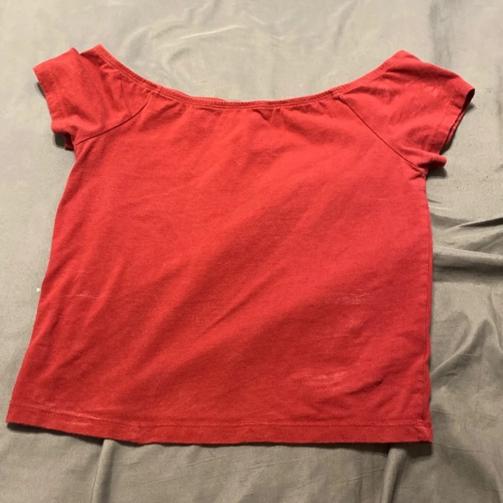 Aeropostale Off the Shoulder Crop Top, Like New